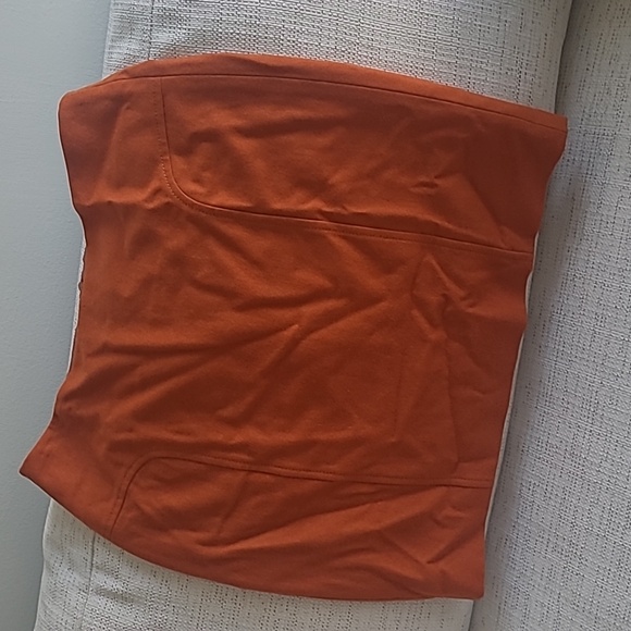 Espirit Collection Orange Mini Skirt - Picture 1 of 6